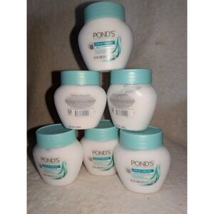 6ct Ponds Bundle Total *NEW* Ponds Cold Cream MAKE-UP Remover Cleanser 6.1 oz Ea